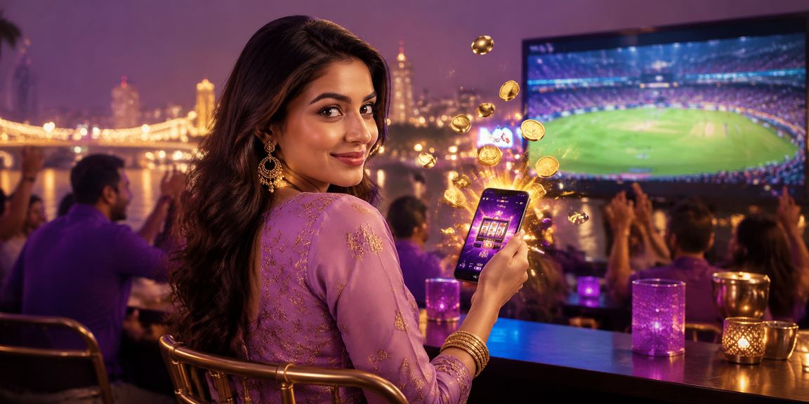 Player enjoying slot game on mobile responsibly